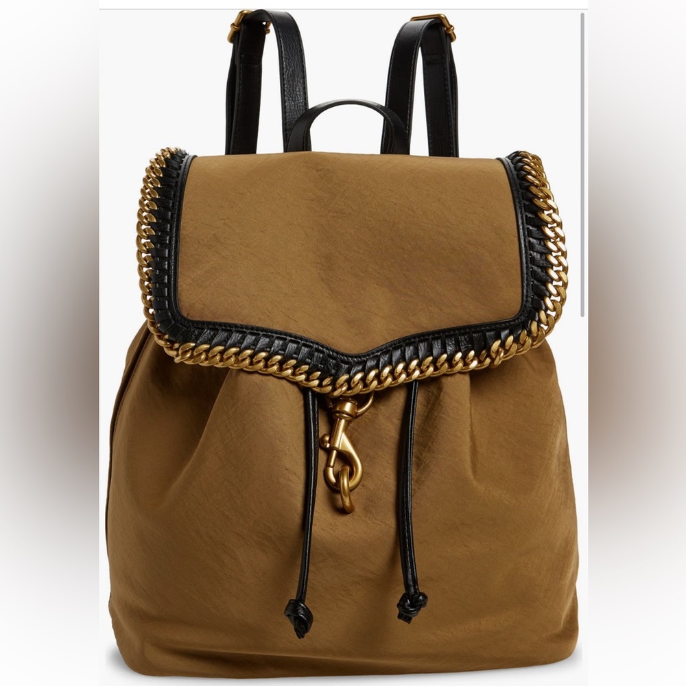 NWOT Rebecca Minkoff Woven Chain Backpack